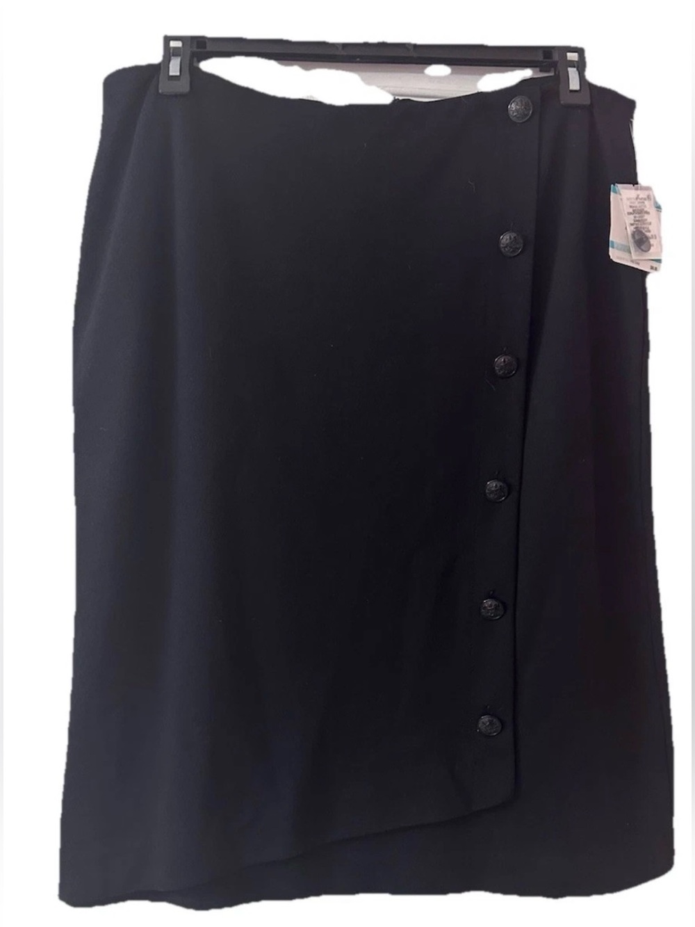 Kasper Women’s Black Pencil Skirt Size 16 Career Office Business NWT